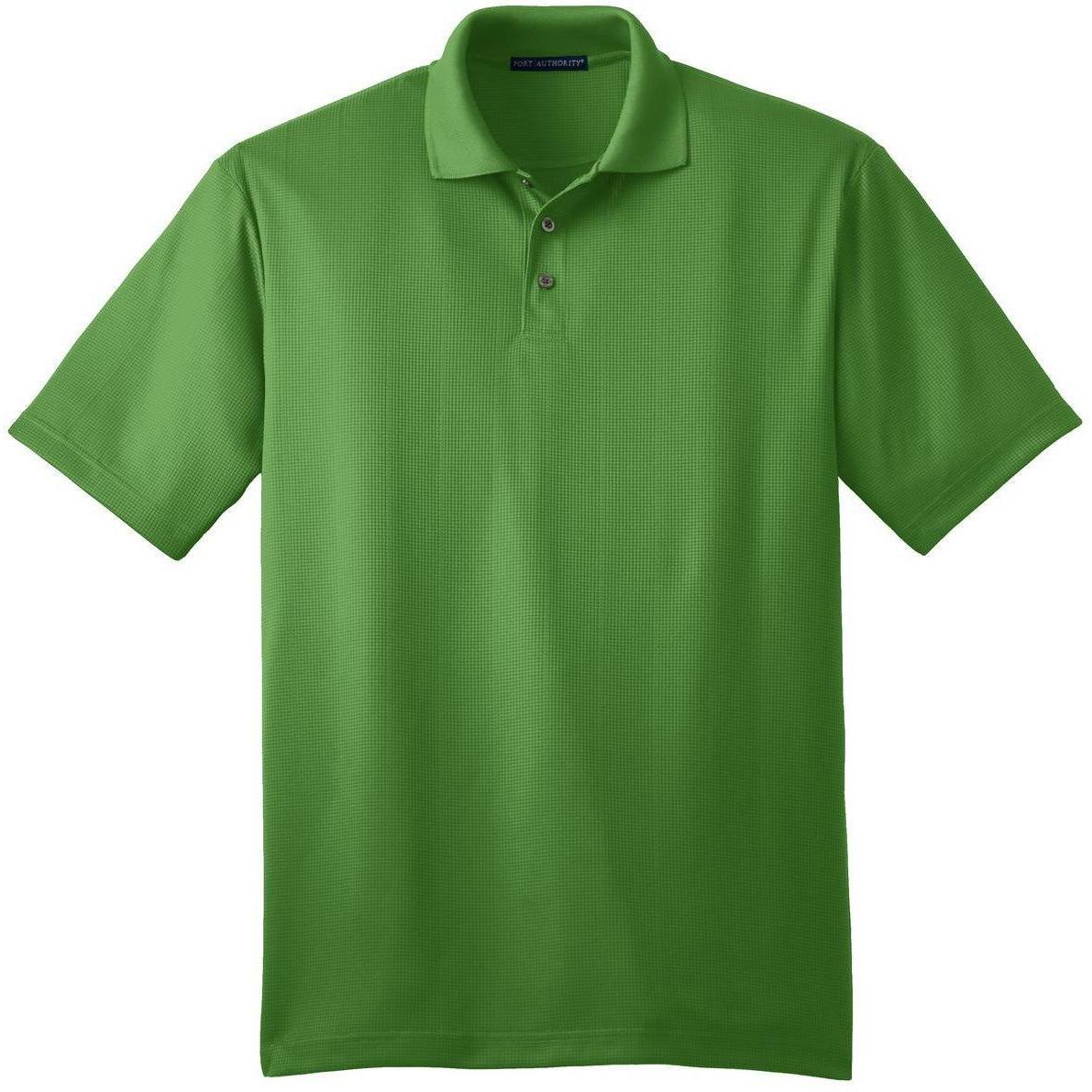 no-logo Port Authority Performance Fine Jacquard Polo-Regular-Port Authority-Vine Green-S-Thread Logic