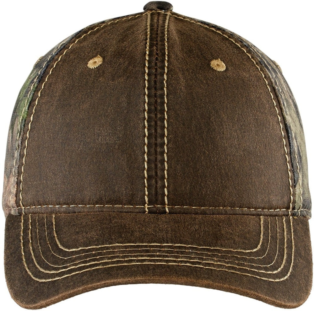 Port Authority Pigment-Dyed Camouflage Cap-Regular-Port Authority-Mossy Oak New Break-Up-OSFA-Thread Logic 