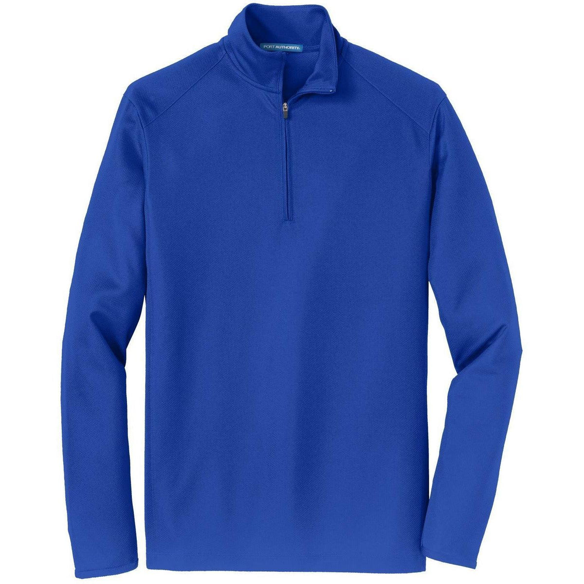 no-logo Port Authority Pinpoint Mesh 1/2-Zip