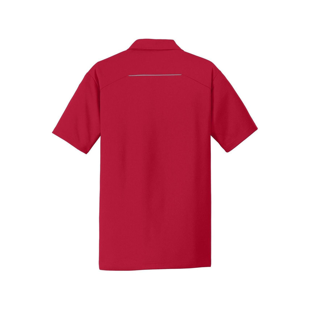 no-logo Port Authority Pinpoint Mesh Polo-Regular-Port Authority-Thread Logic