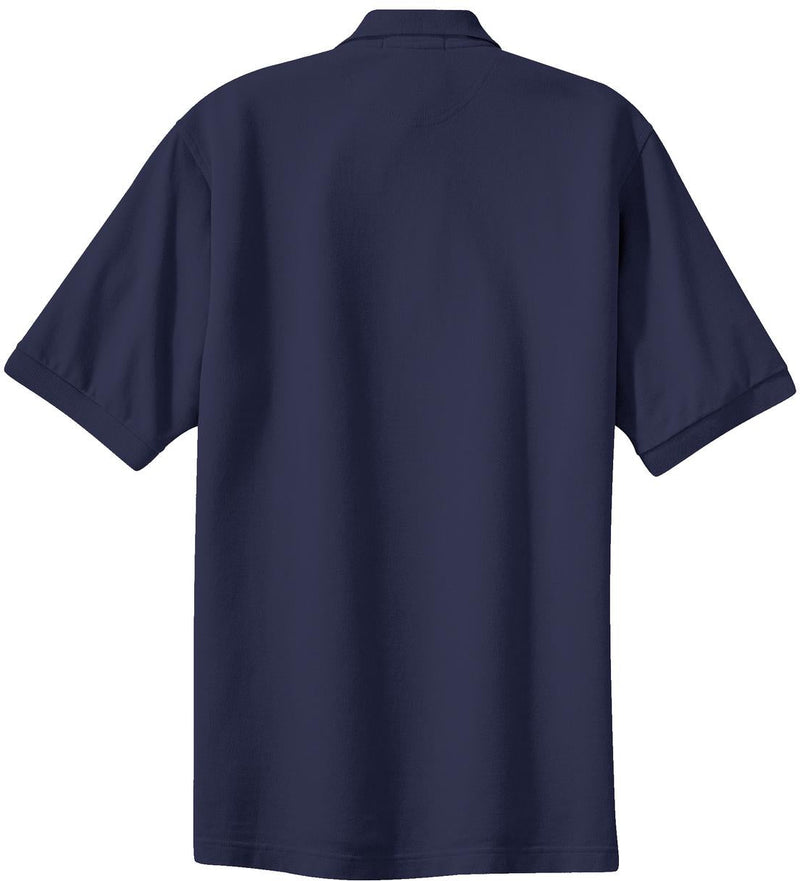 no-logo Port Authority Pique Knit Polo Shirt-Regular-Port Authority-Thread Logic