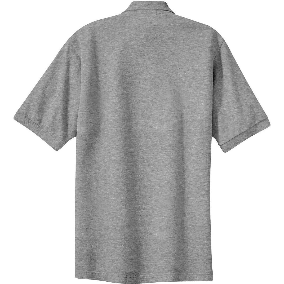 no-logo Port Authority Pique Knit Polo Shirt-Regular-Port Authority-Thread Logic
