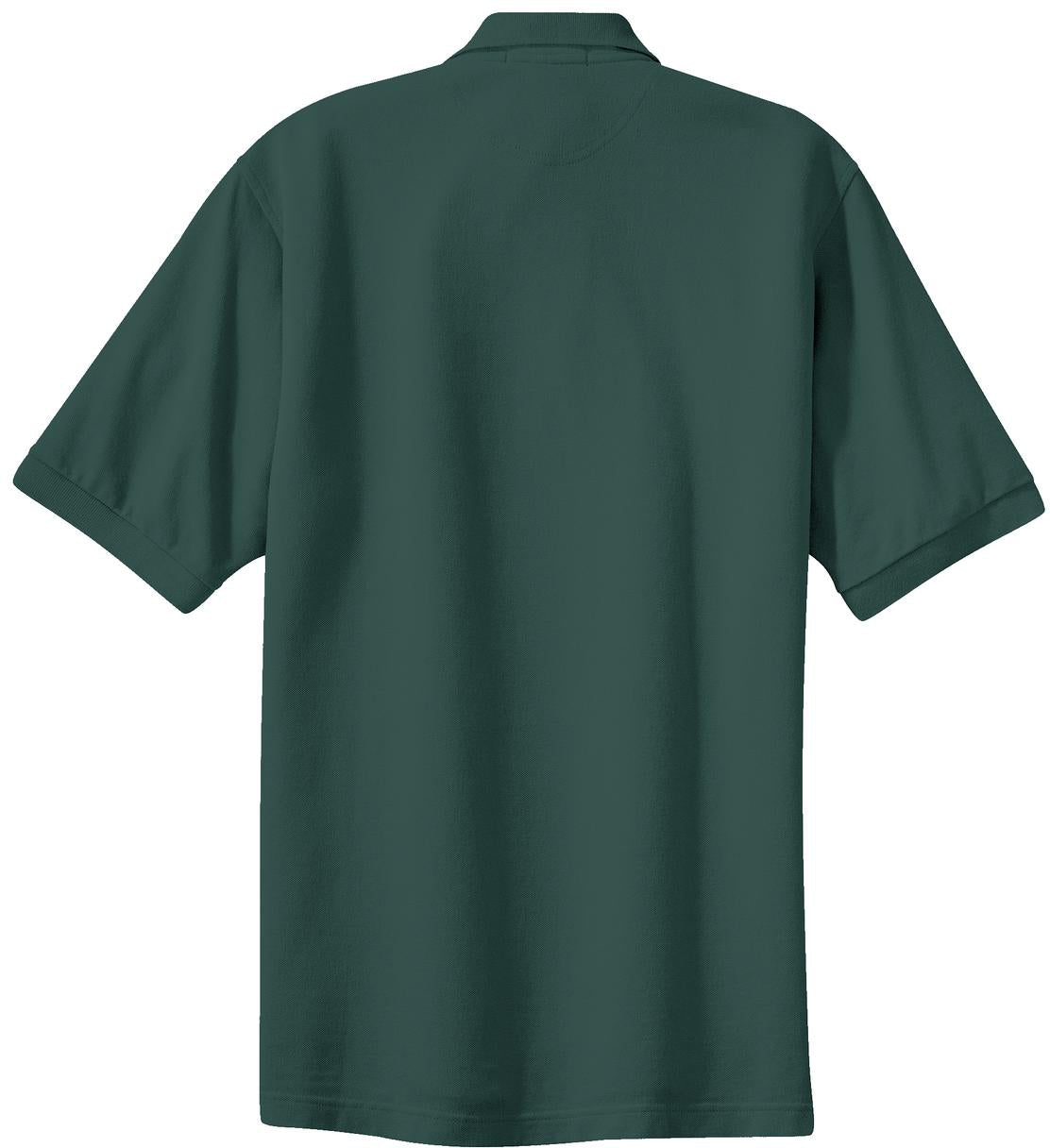 no-logo Port Authority Pique Knit Polo Shirt-Regular-Port Authority-Thread Logic