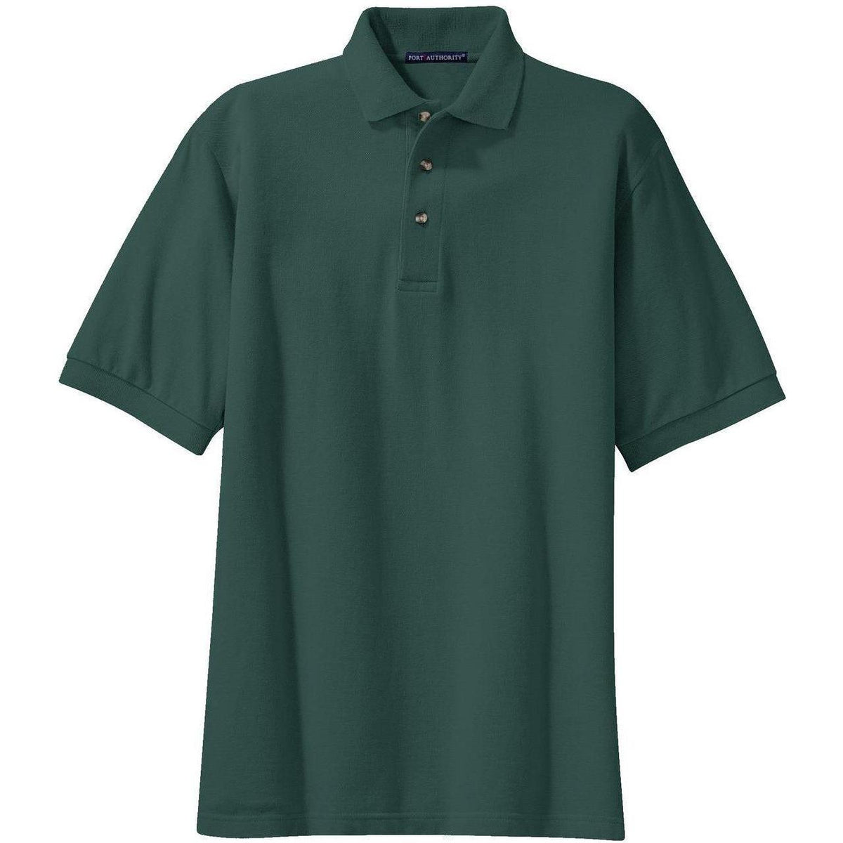 no-logo Port Authority Pique Knit Polo Shirt-Regular-Port Authority-Thread Logic