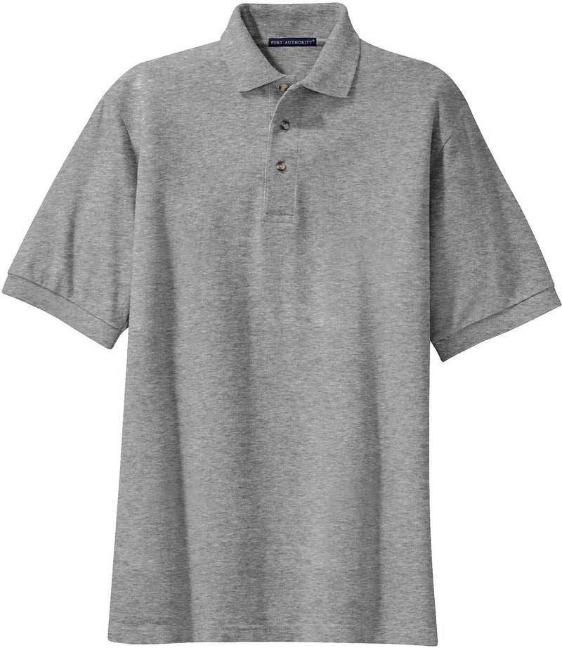 no-logo Port Authority Pique Knit Polo Shirt-Regular-Port Authority-Oxford-S-Thread Logic