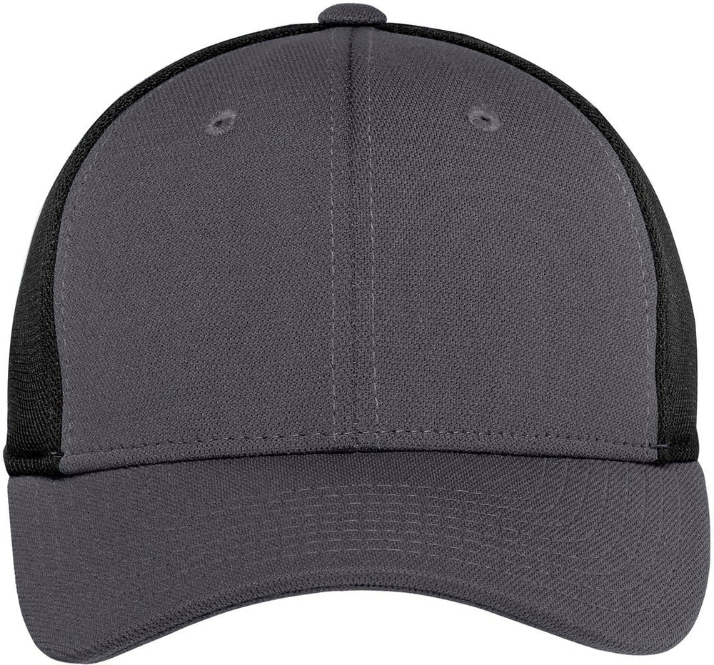 Port Authority Pique Mesh Cap-Regular-Port Authority-Iron Grey/Black-S/M-Thread Logic 