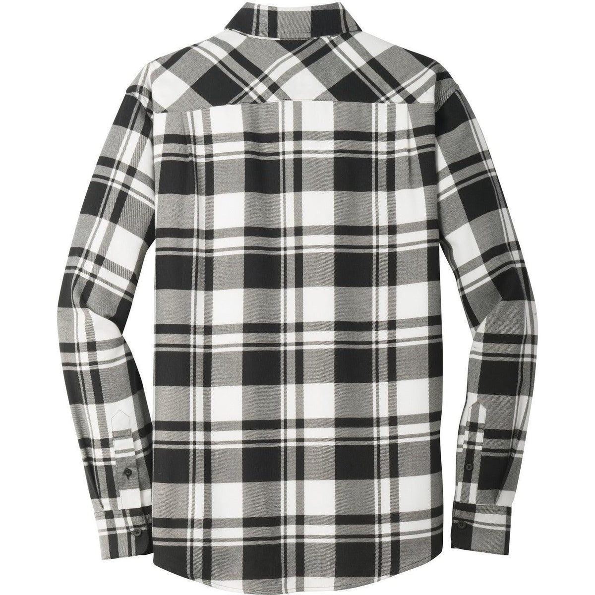no-logo Port Authority Plaid Flannel Shirt-Dress Shirts-Port Authority-Thread Logic