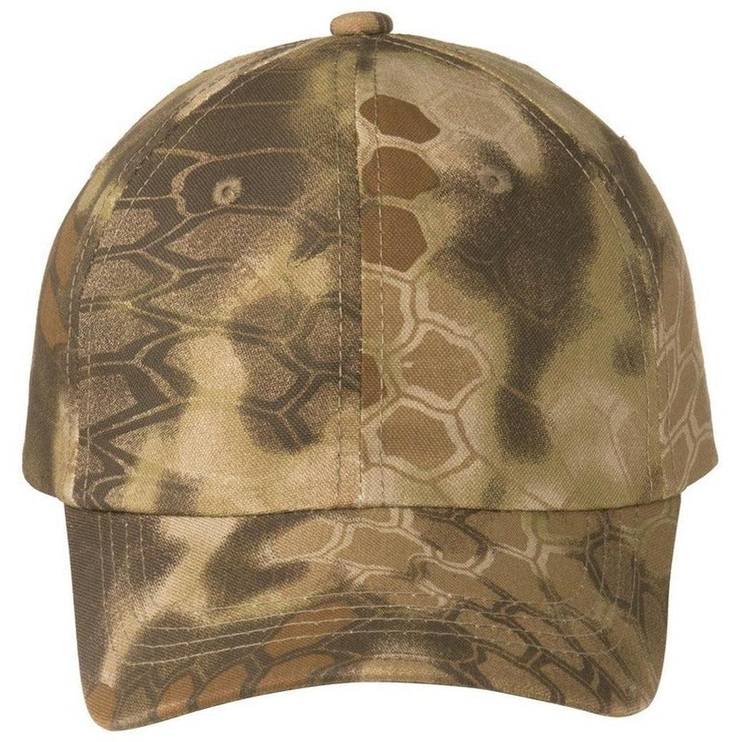 no-logo Port Authority Pro Camouflage Series Garment-Washed Cap-Regular-Port Authority-Kryptek Highlander-OSFA-Thread Logic 