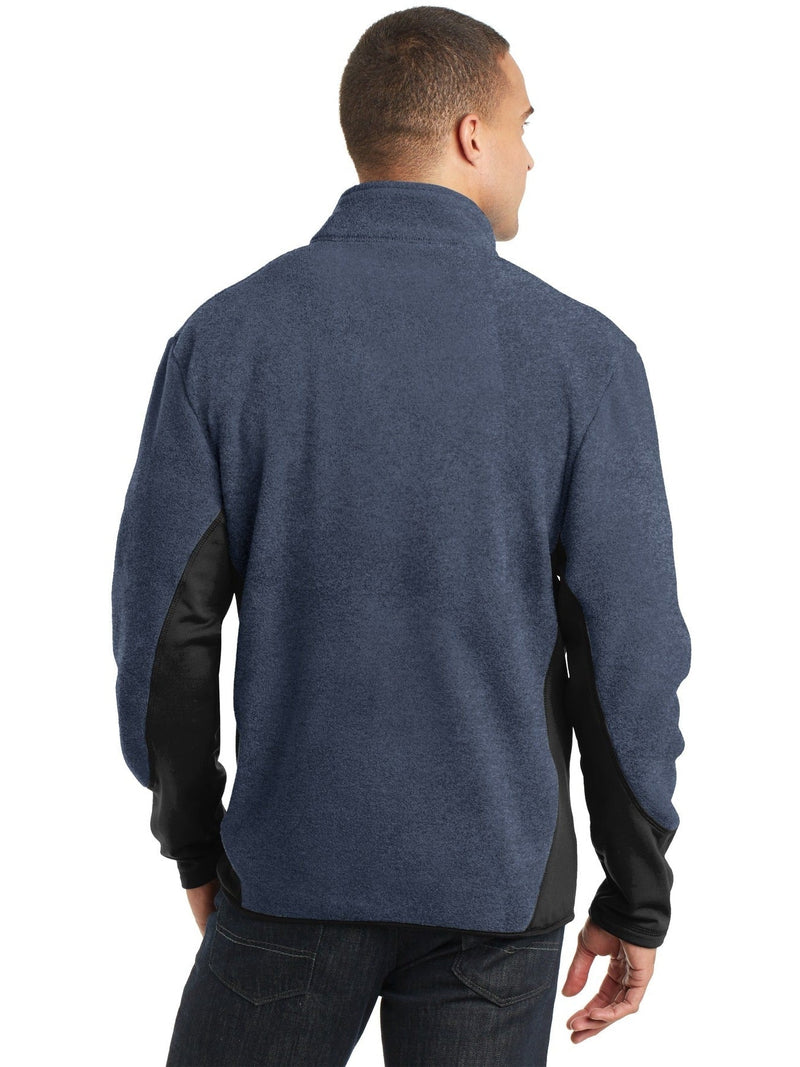 no-logo Port Authority R-Tek Pro Fleece Full-Zip Jacket-Regular-Port Authority-Thread Logic