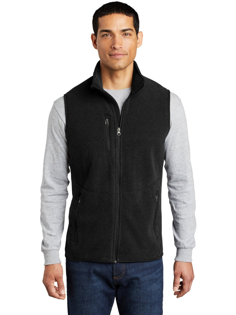 no-logo Port Authority R-Tek Pro Fleece Full-Zip Vest-Regular-Port Authority-Thread Logic