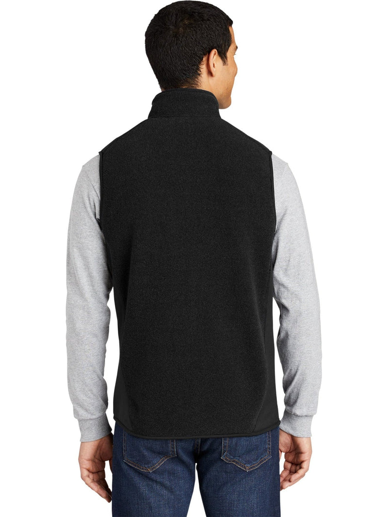 no-logo Port Authority R-Tek Pro Fleece Full-Zip Vest-Regular-Port Authority-Thread Logic