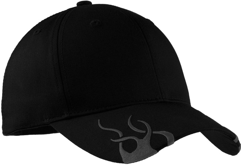 Port Authority Racing Cap With Flames 