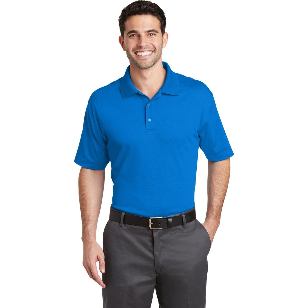 no-logo Port Authority Rapid Dry Mesh Polo-Regular-Port Authority-Thread Logic