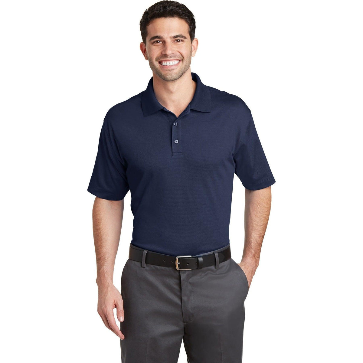 no-logo Port Authority Rapid Dry Mesh Polo-Regular-Port Authority-Thread Logic