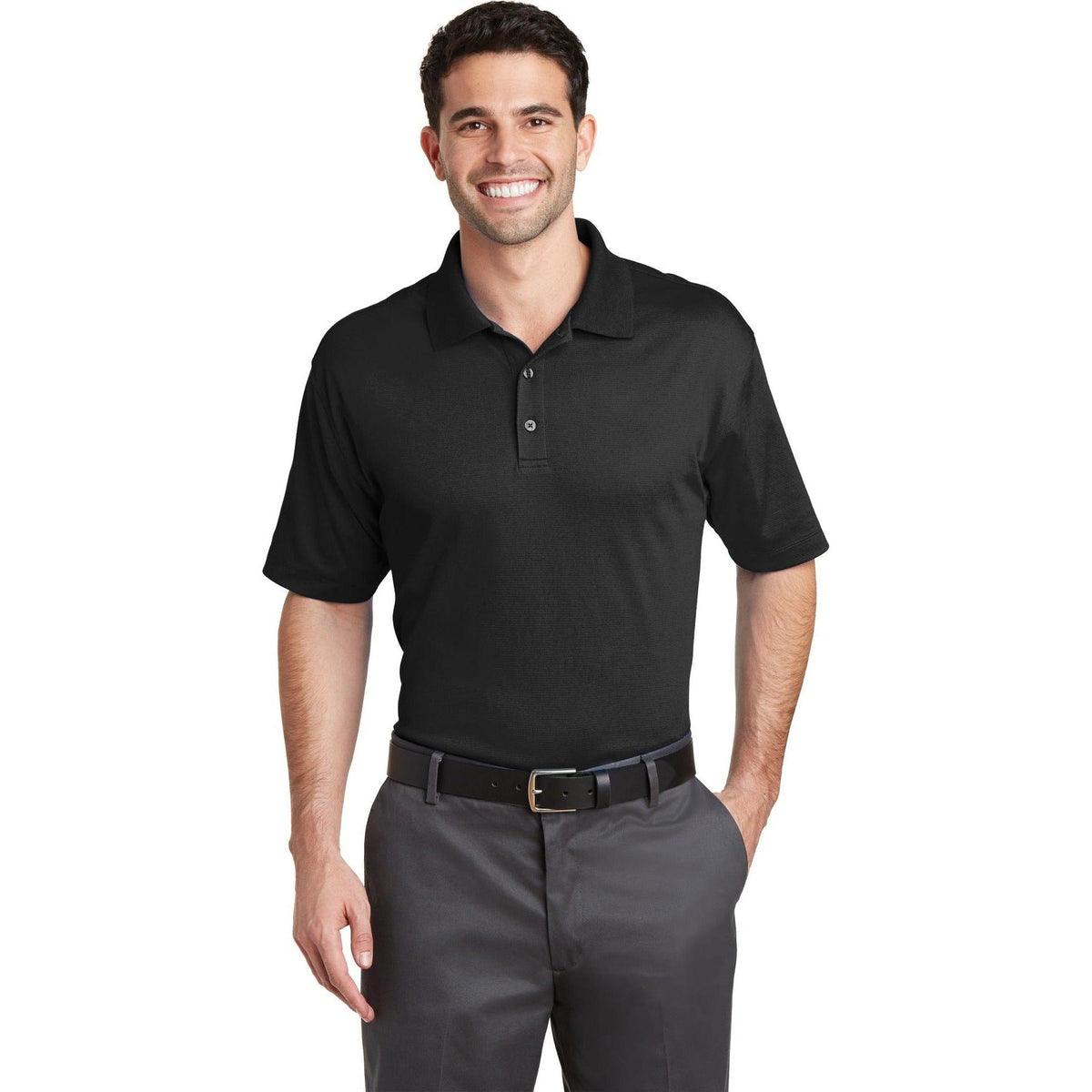 no-logo Port Authority Rapid Dry Mesh Polo-Regular-Port Authority-Thread Logic