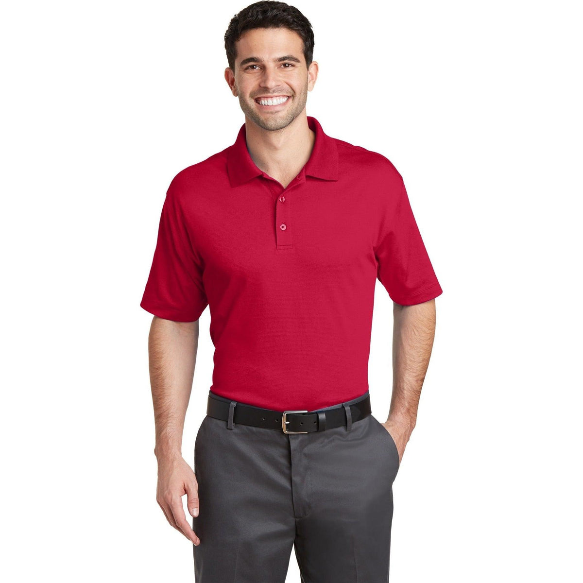 no-logo Port Authority Rapid Dry Mesh Polo-Regular-Port Authority-Thread Logic