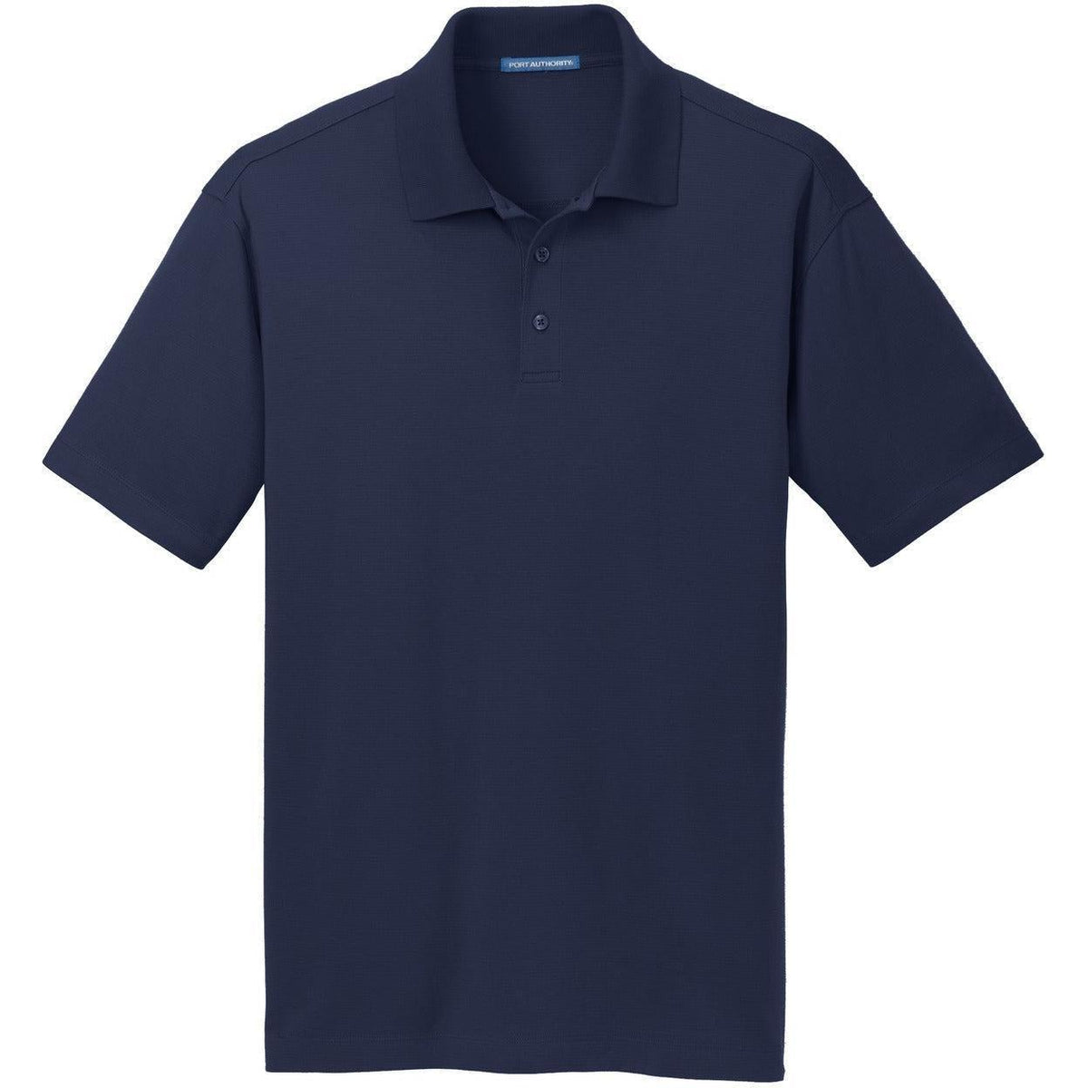 no-logo Port Authority Rapid Dry Mesh Polo-Regular-Port Authority-True Navy-S-Thread Logic