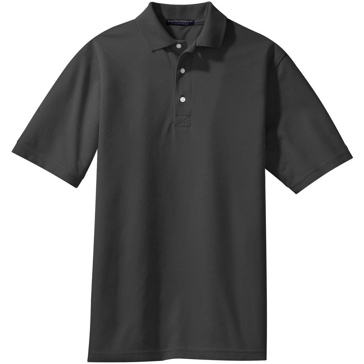no-logo Port Authority Rapid Dry Polo Shirt-Regular-Port Authority-Charcoal-S-Thread Logic