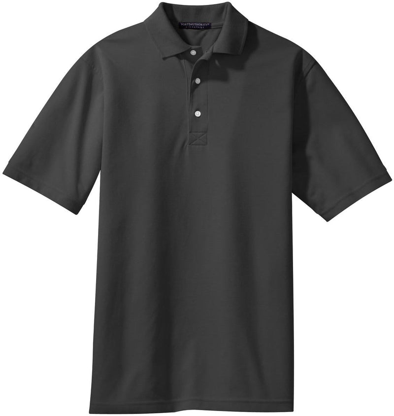 Port Authority Rapid Dry Polo Shirt-Regular-Port Authority-Charcoal-S-Thread Logic