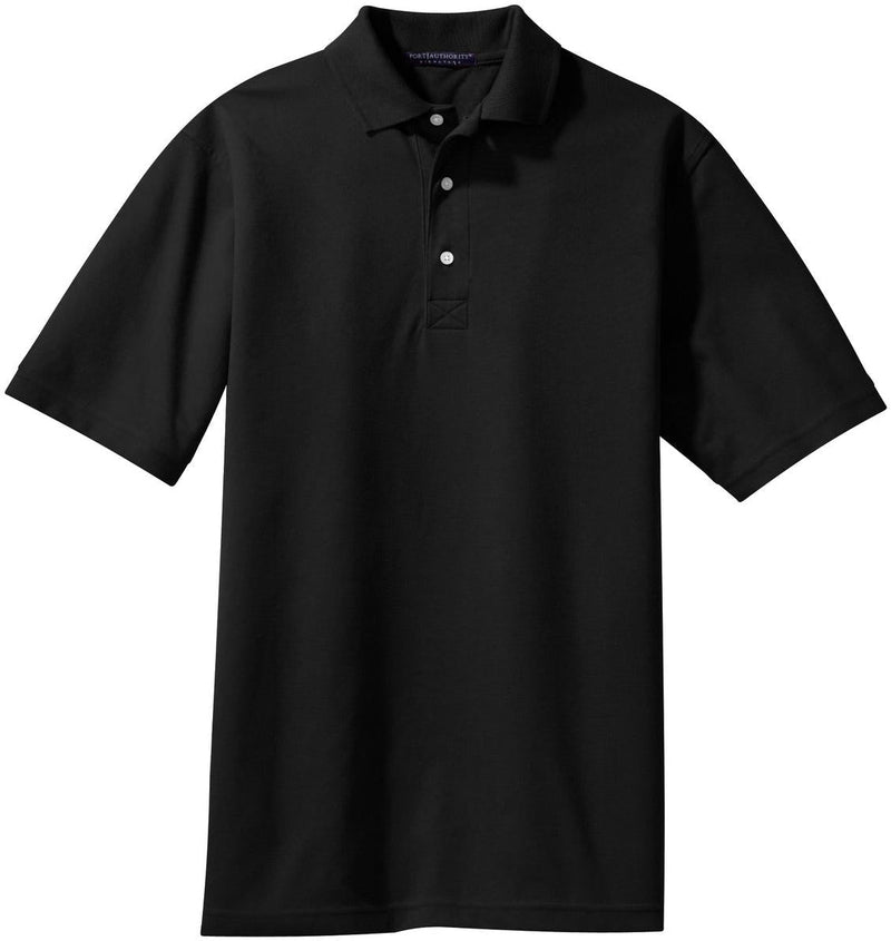Port Authority Rapid Dry Polo Shirt-Regular-Port Authority-Jet Black-S-Thread Logic