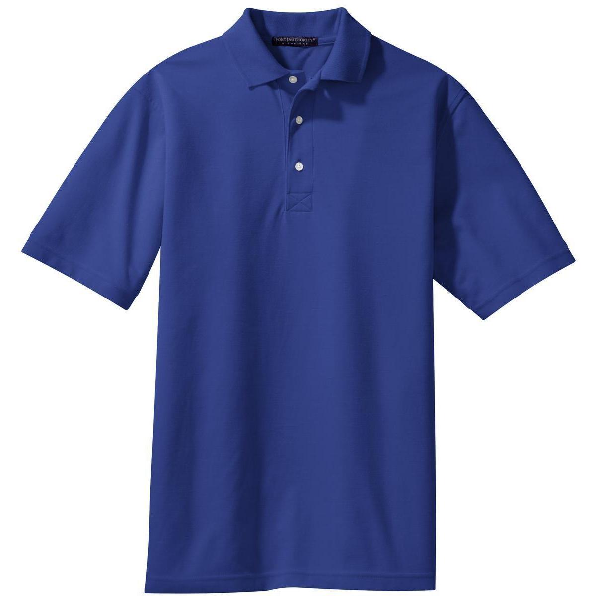 no-logo Port Authority Rapid Dry Polo Shirt-Regular-Port Authority-Royal-S-Thread Logic