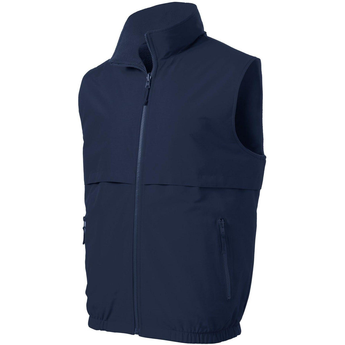 no-logo Port Authority Reversible Charger Vest-Regular-Port Authority-True Navy-S-Thread Logic