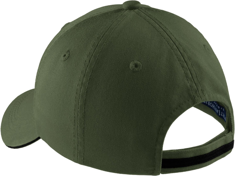 no-logo Port Authority Sandwich Bill Cap-Regular-Port Authority-Thread Logic 