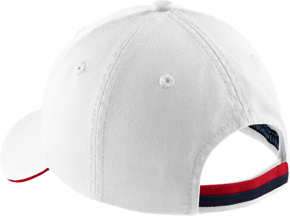no-logo Port Authority Sandwich Bill Cap-Regular-Port Authority-Thread Logic 