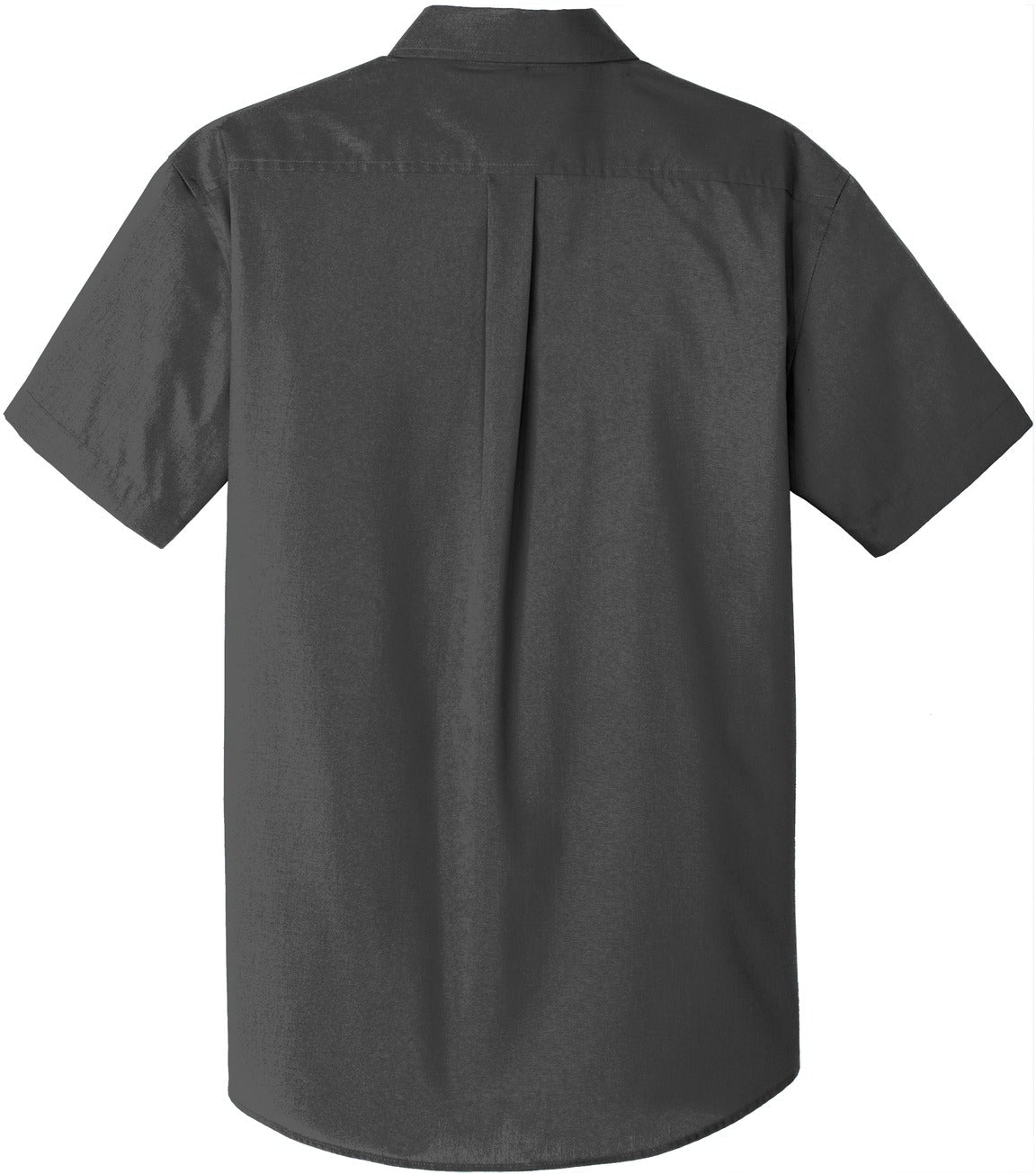 no-logo Port Authority Short Sleeve Carefree Poplin Shirt-Discontinued-Port Authority-Thread Logic