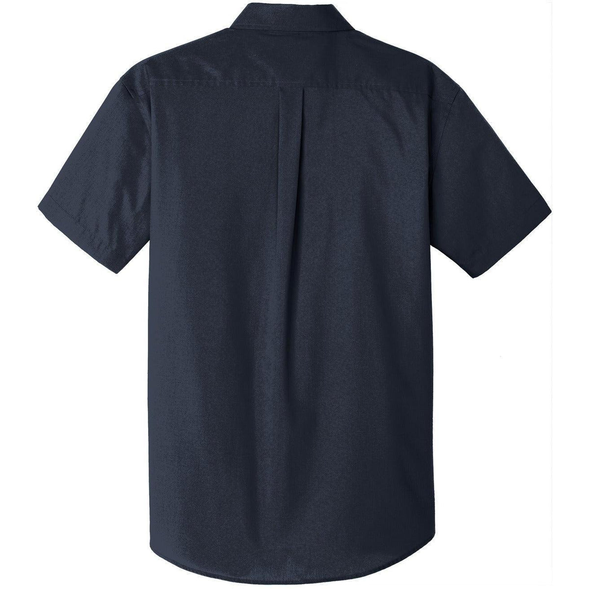 no-logo Port Authority Short Sleeve Carefree Poplin Shirt-Dress Shirts-Port Authority-Thread Logic