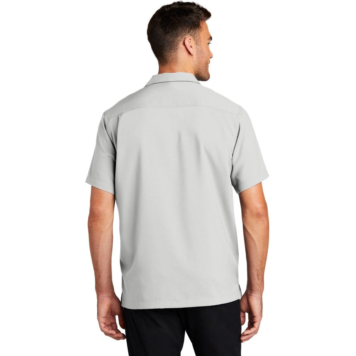 no-logo Port Authority Short Sleeve Performance Staff Shirt-Dress Shirts-Port Authority-Thread Logic