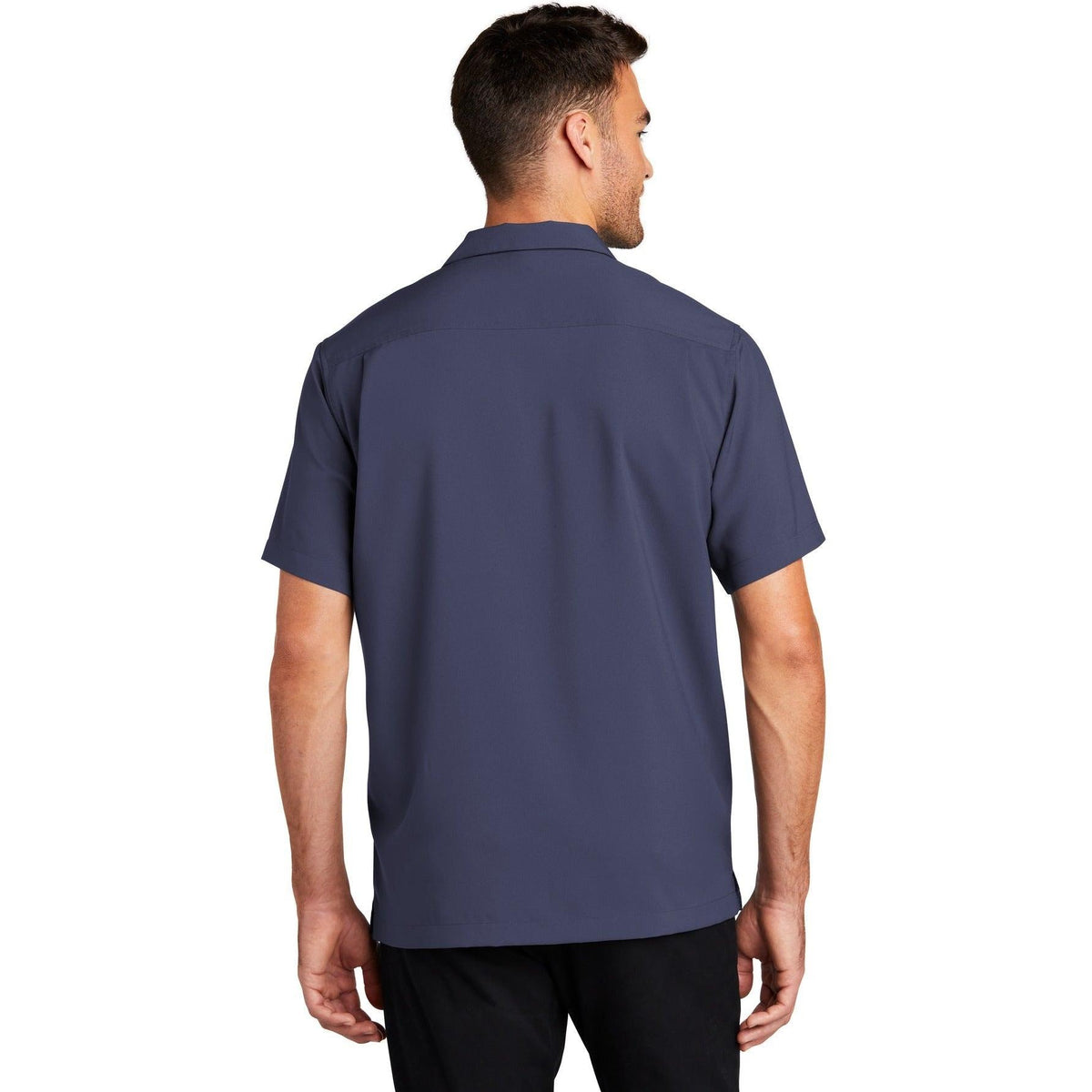 no-logo Port Authority Short Sleeve Performance Staff Shirt-Dress Shirts-Port Authority-Thread Logic