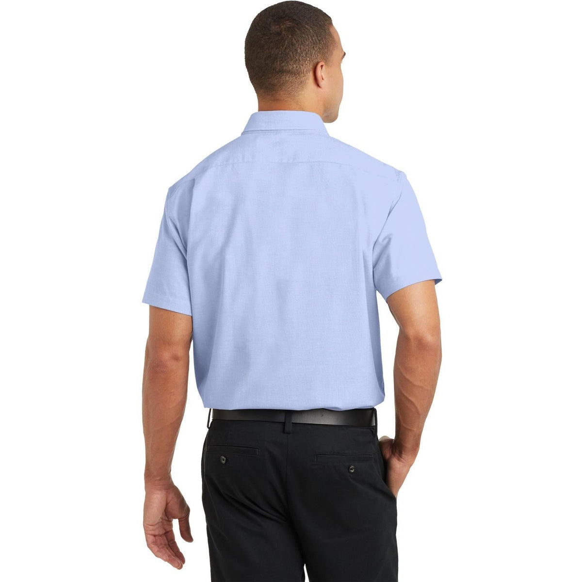 no-logo Port Authority Short Sleeve SuperPro Oxford Shirt-Dress Shirts-Port Authority-Thread Logic