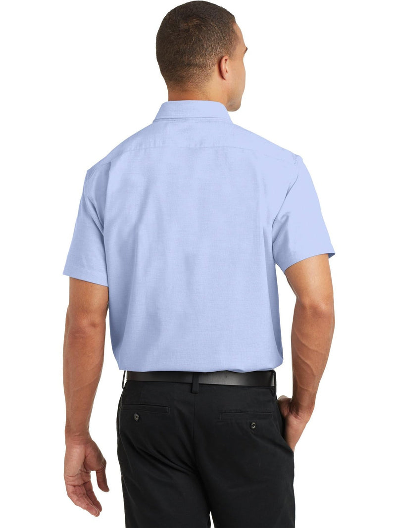 no-logo Port Authority Short Sleeve SuperPro Oxford Shirt-Regular-Port Authority-Thread Logic