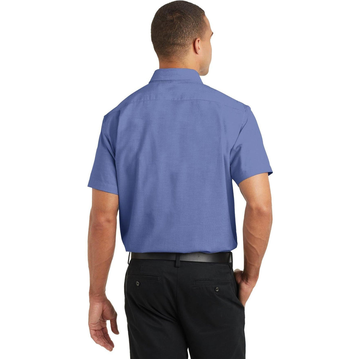 no-logo Port Authority Short Sleeve SuperPro Oxford Shirt-Dress Shirts-Port Authority-Thread Logic