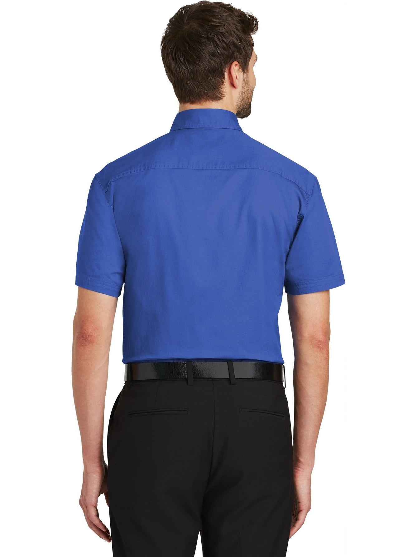 no-logo Port Authority Short Sleeve Twill Shirt-Regular-Port Authority-Thread Logic