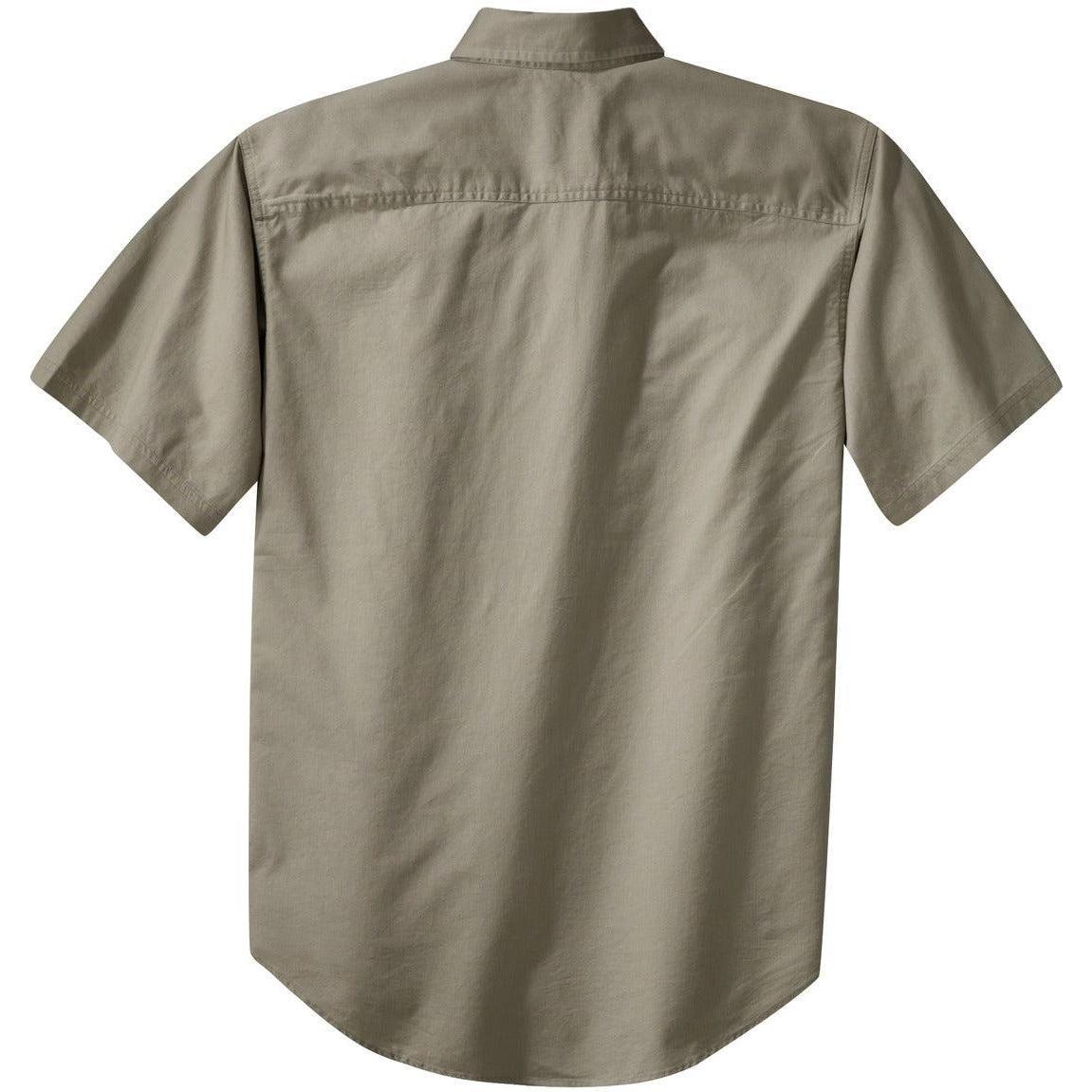 no-logo Port Authority Short Sleeve Twill Shirt-Regular-Port Authority-Thread Logic