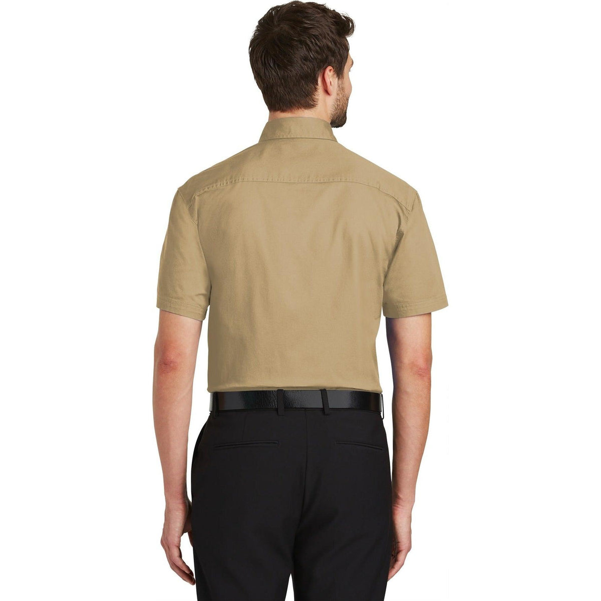 no-logo Port Authority Short Sleeve Twill Shirt-Regular-Port Authority-Thread Logic