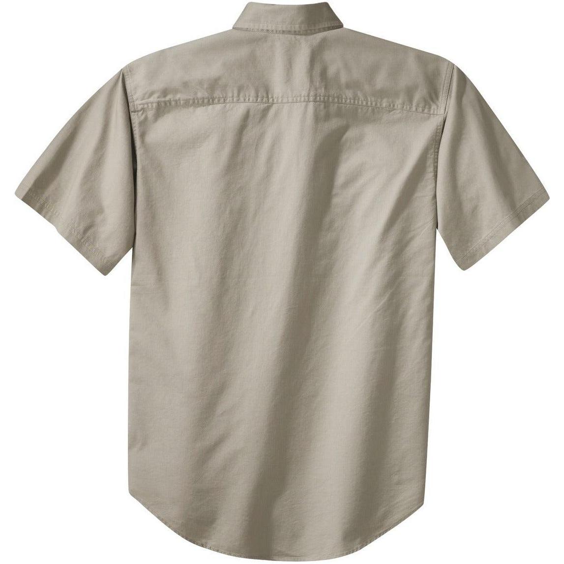 no-logo Port Authority Short Sleeve Twill Shirt-Regular-Port Authority-Thread Logic