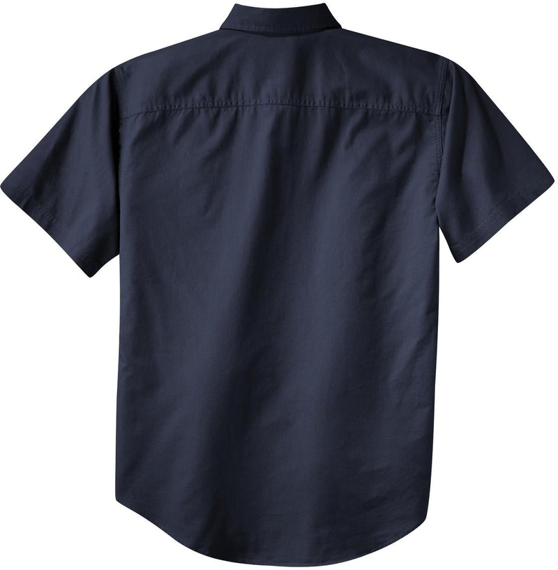 no-logo Port Authority Short Sleeve Twill Shirt-Regular-Port Authority-Thread Logic