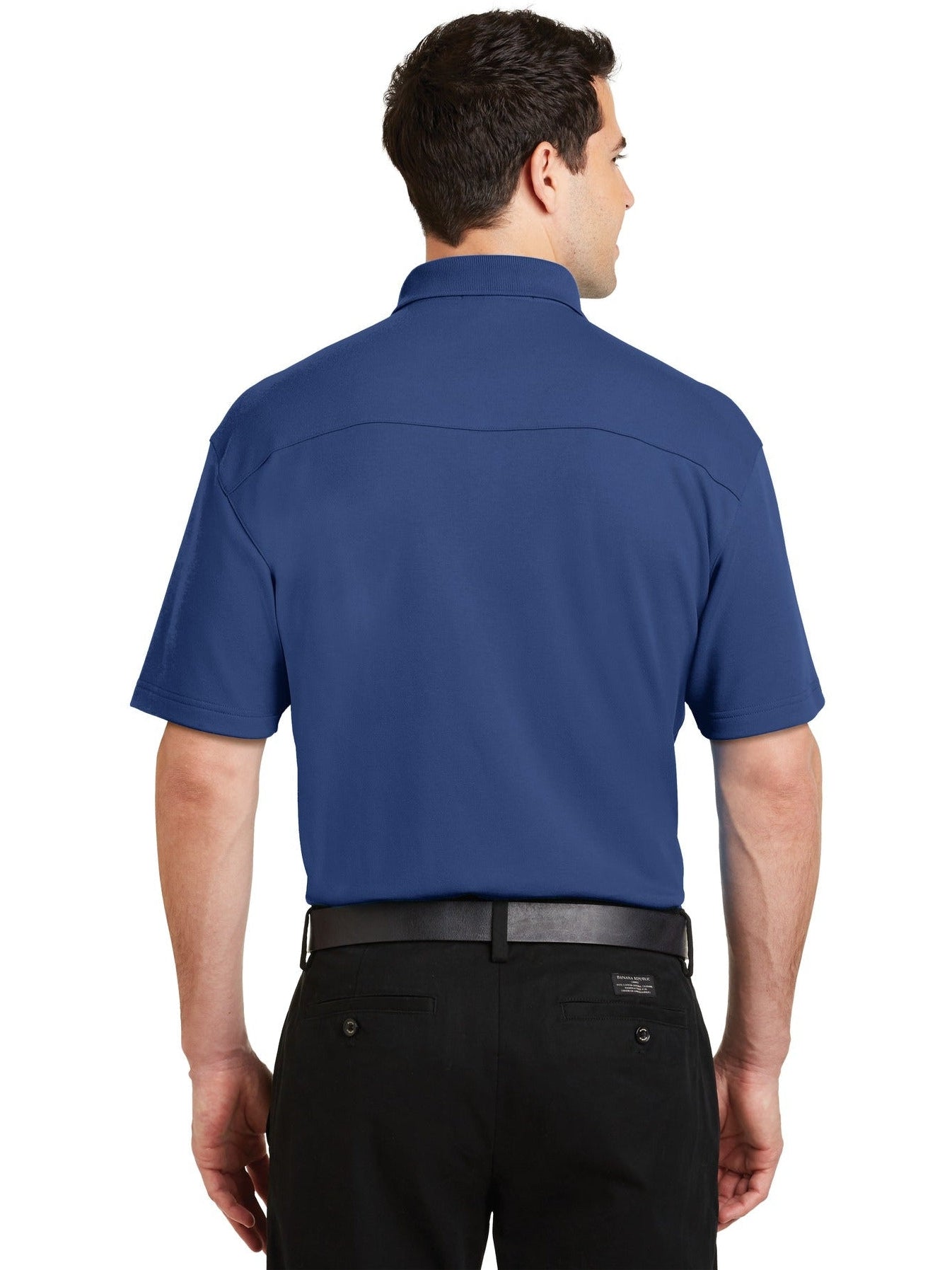 no-logo Port Authority Silk Touch Interlock Performance Polo-Regular-Port Authority-Thread Logic