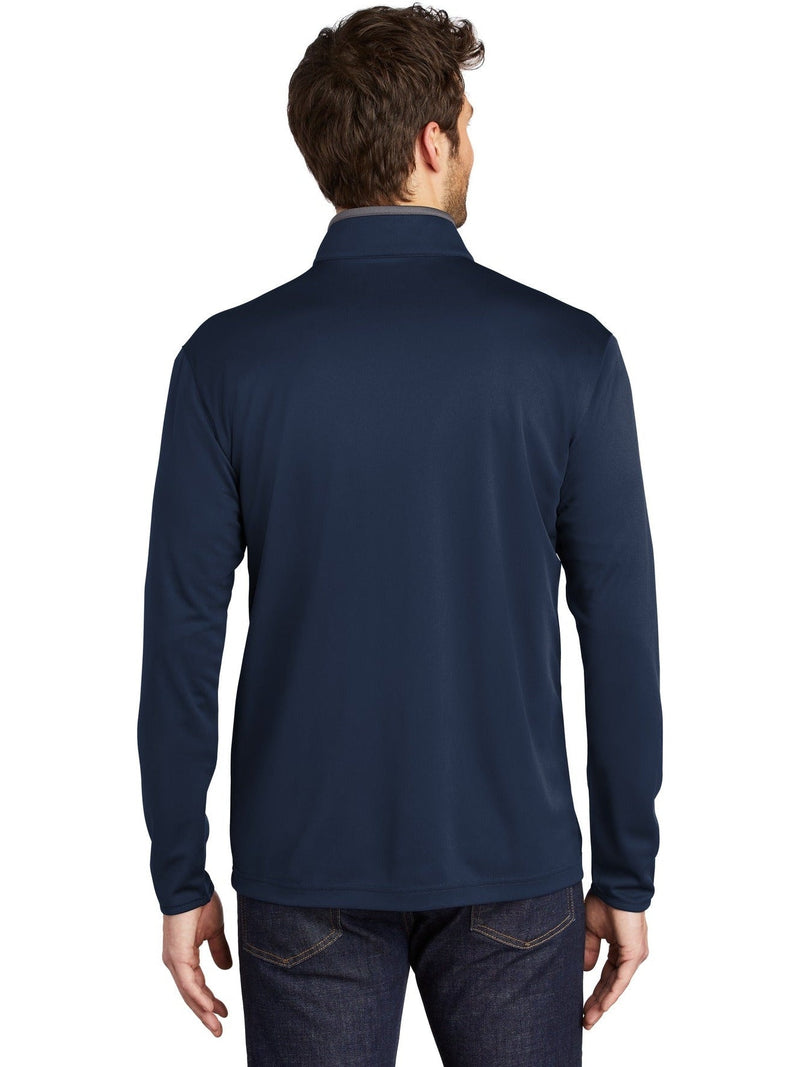 no-logo Port Authority Silk Touch  Performance 1/4-Zip-Regular-Port Authority-Thread Logic