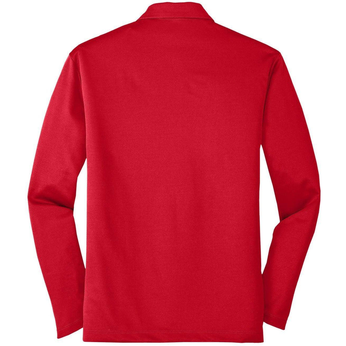 no-logo Port Authority Silk Touch Performance Long Sleeve Polo-Polos-Port Authority-Thread Logic