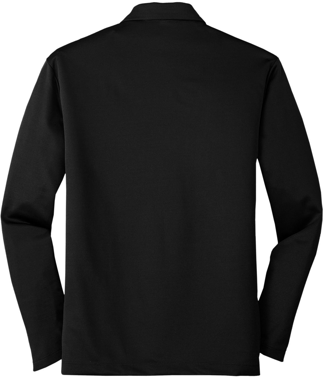 no-logo Port Authority Silk Touch Performance Long Sleeve Polo-Regular-Port Authority-Thread Logic