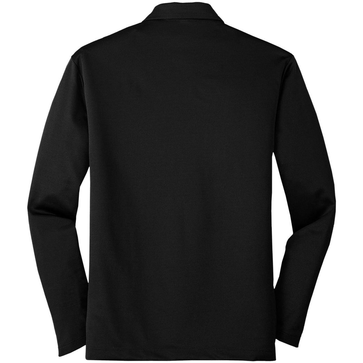 no-logo Port Authority Silk Touch Performance Long Sleeve Polo-Polos-Port Authority-Thread Logic