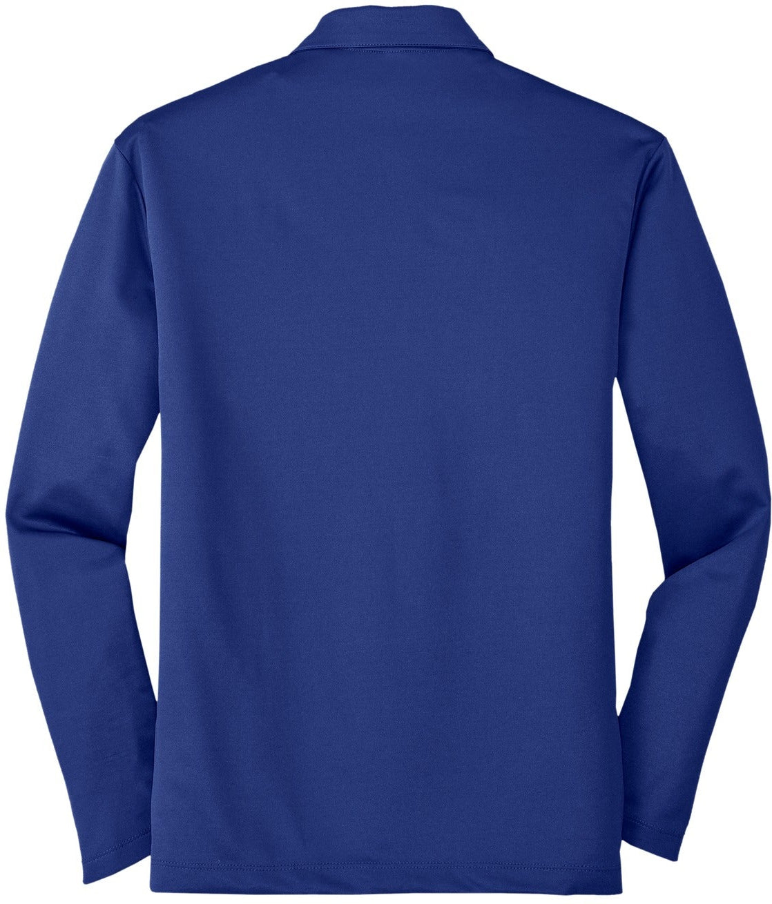 no-logo Port Authority Silk Touch Performance Long Sleeve Polo-Regular-Port Authority-Thread Logic