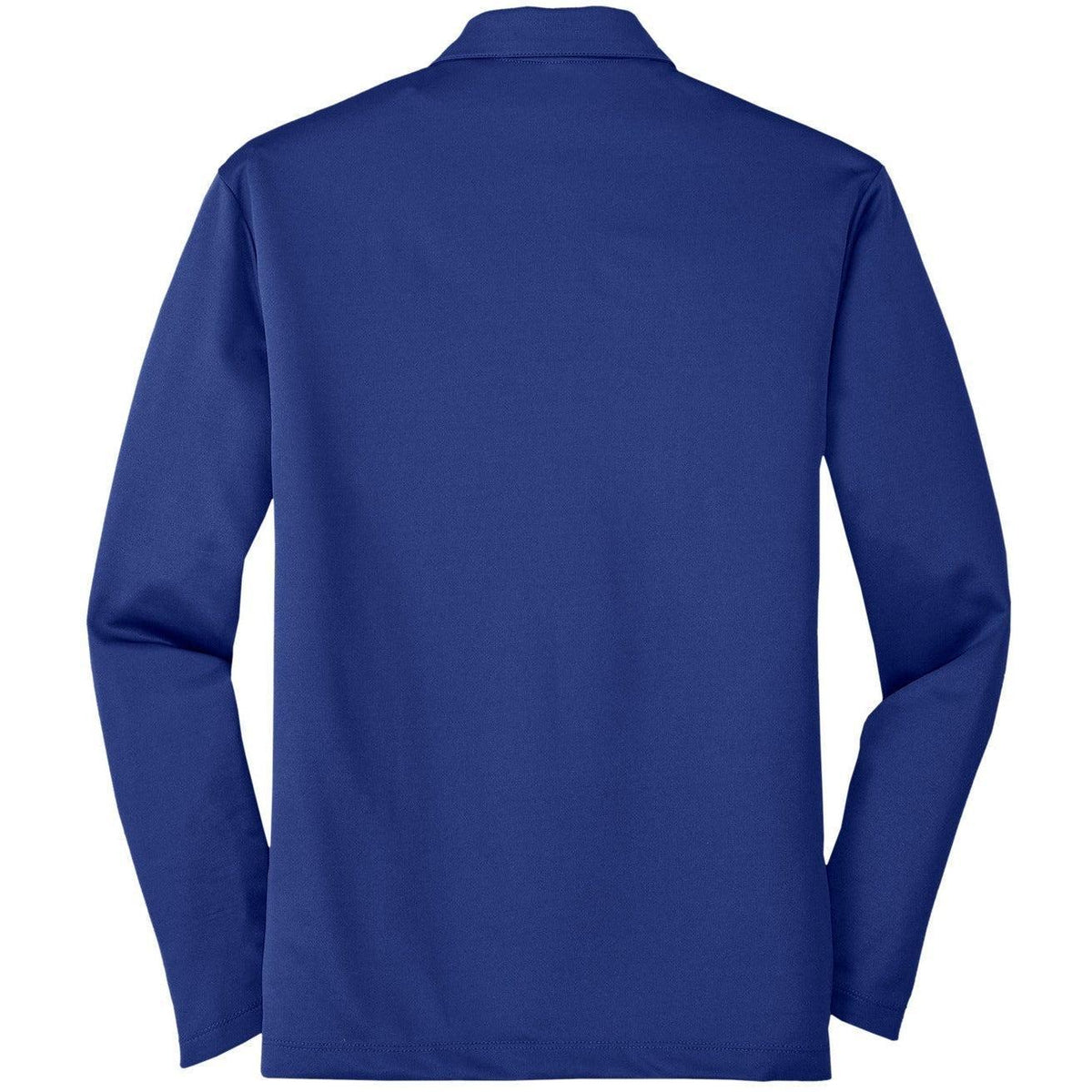 no-logo Port Authority Silk Touch Performance Long Sleeve Polo-Polos-Port Authority-Thread Logic