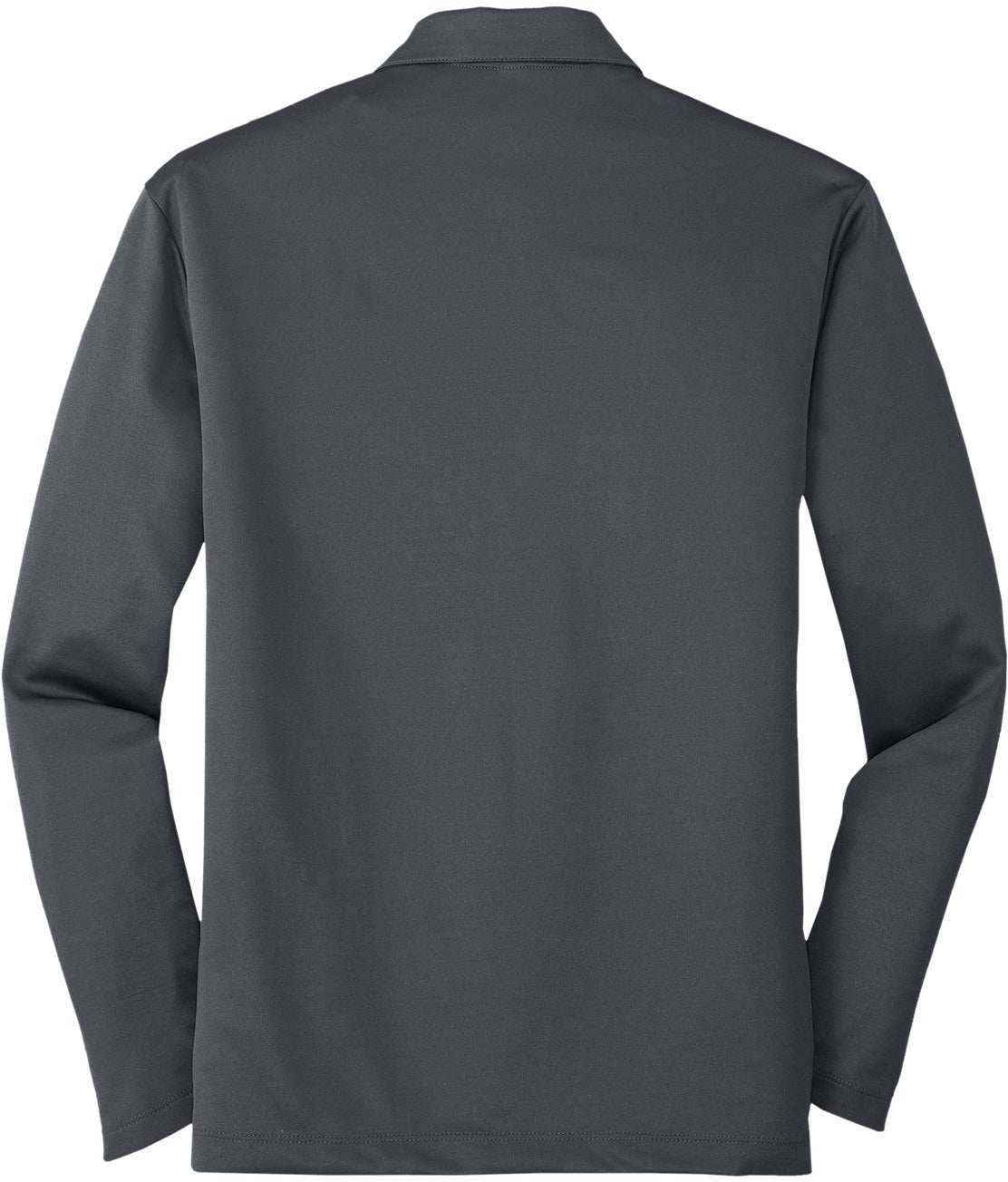 no-logo Port Authority Silk Touch Performance Long Sleeve Polo-Regular-Port Authority-Thread Logic