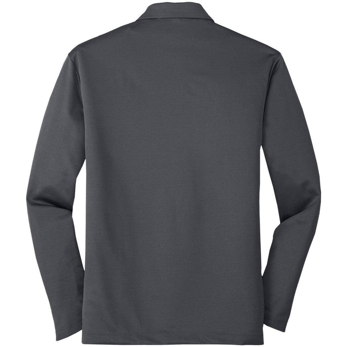 no-logo Port Authority Silk Touch Performance Long Sleeve Polo-Polos-Port Authority-Thread Logic