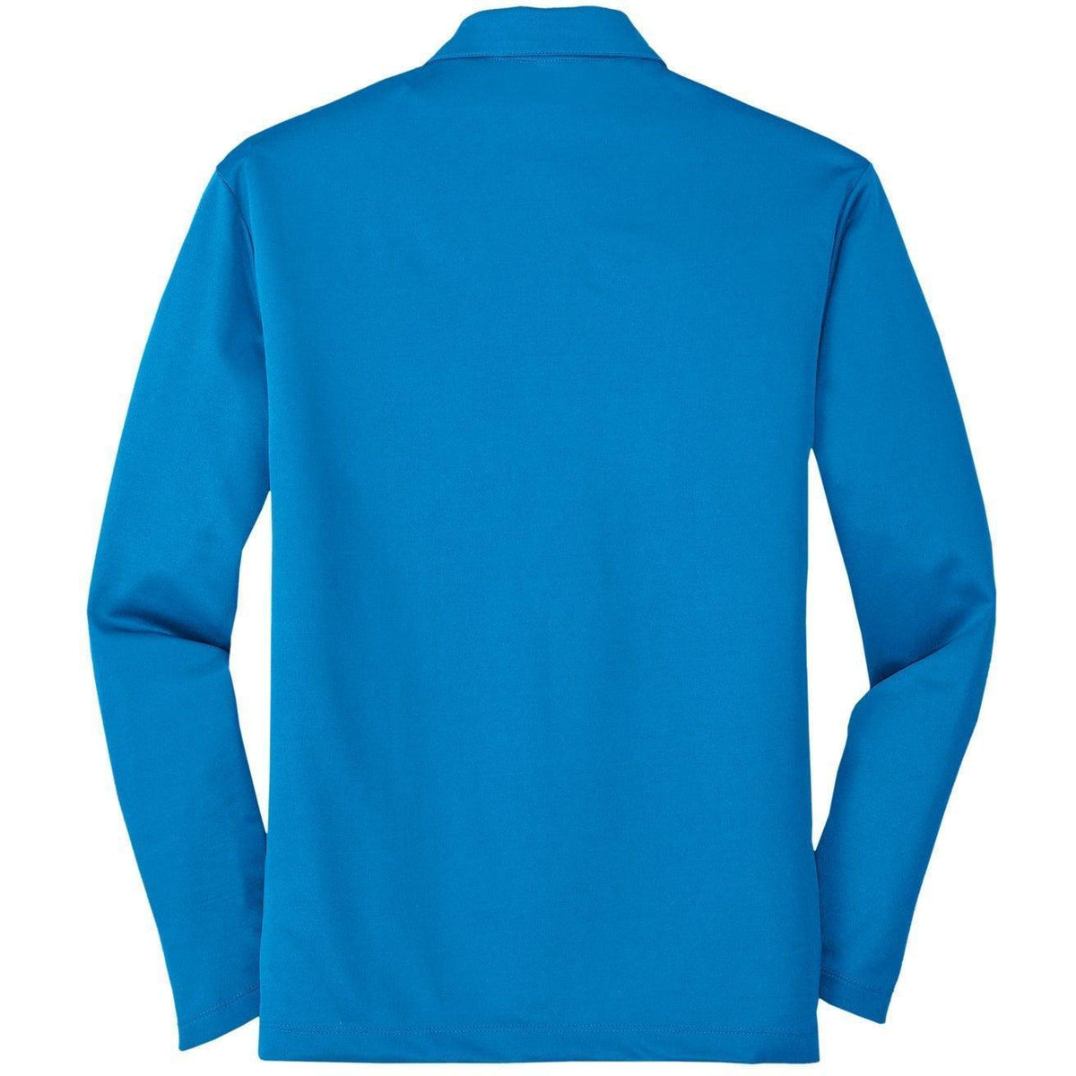 no-logo Port Authority Silk Touch Performance Long Sleeve Polo-Polos-Port Authority-Thread Logic